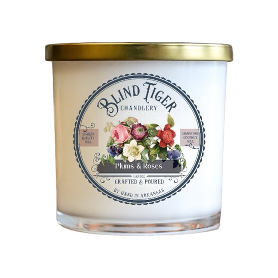 Plums & Roses Signature Candles