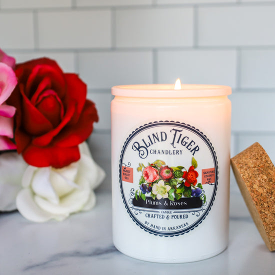 Plums & Roses Signature Candle