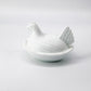 Hen On A Nest - White Milk Glass